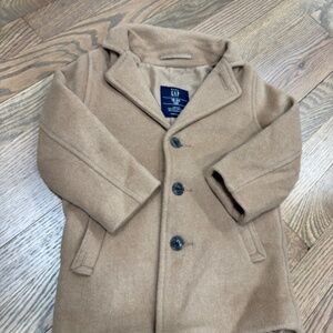 Baby Gap Bundle Toddler Camel Coat and Cardigan